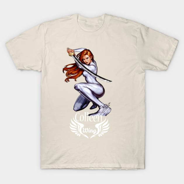 Colleen Wing (MARVEL Battle Lines) T-Shirt by DaisyTheQuake